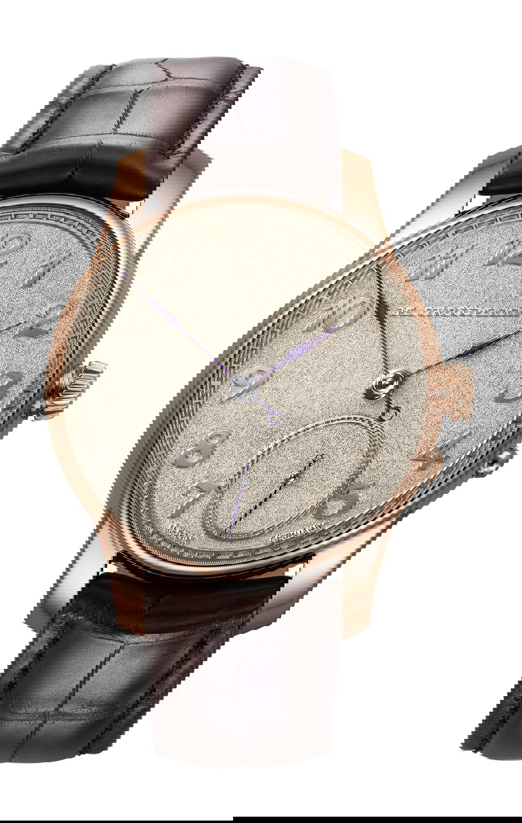 Moritz Grossmann Anniversary Tremblage Rose Gold watch