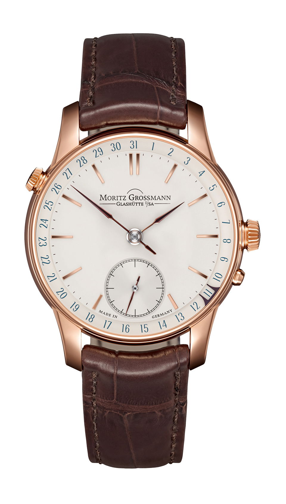 Moritz Grossmann Date Rose Gold watch