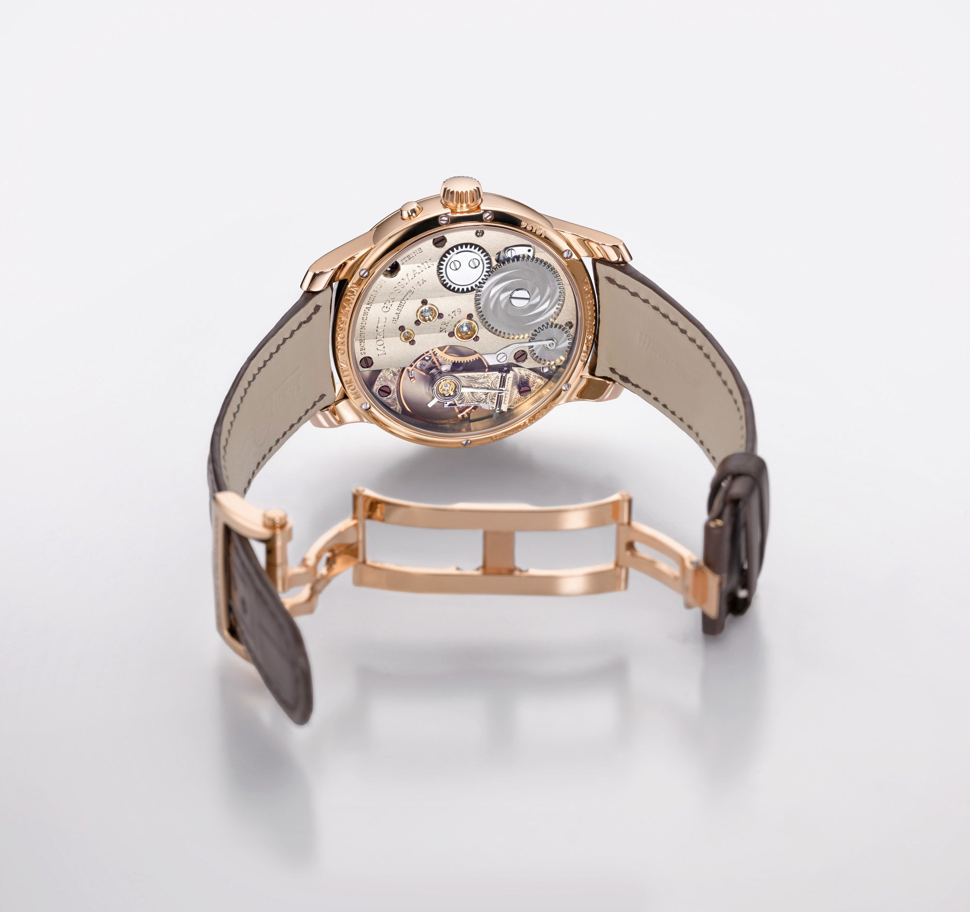 Moritz Grossmann Power Reserve Rose Gold - View 2