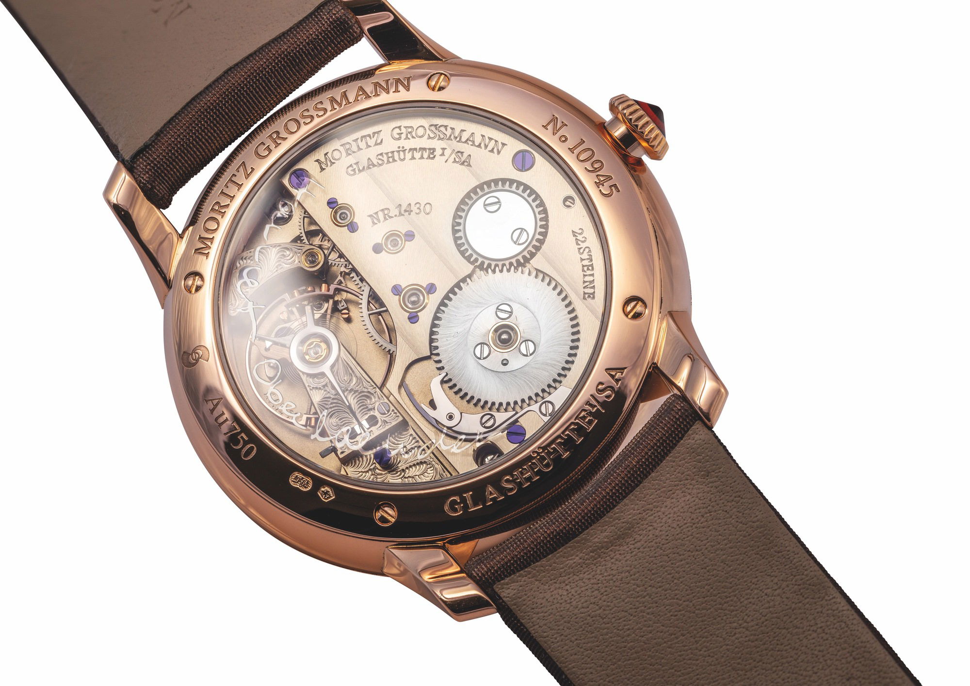 Moritz Grossmann Tefnut Lady Butterfly Rose Gold - View 2