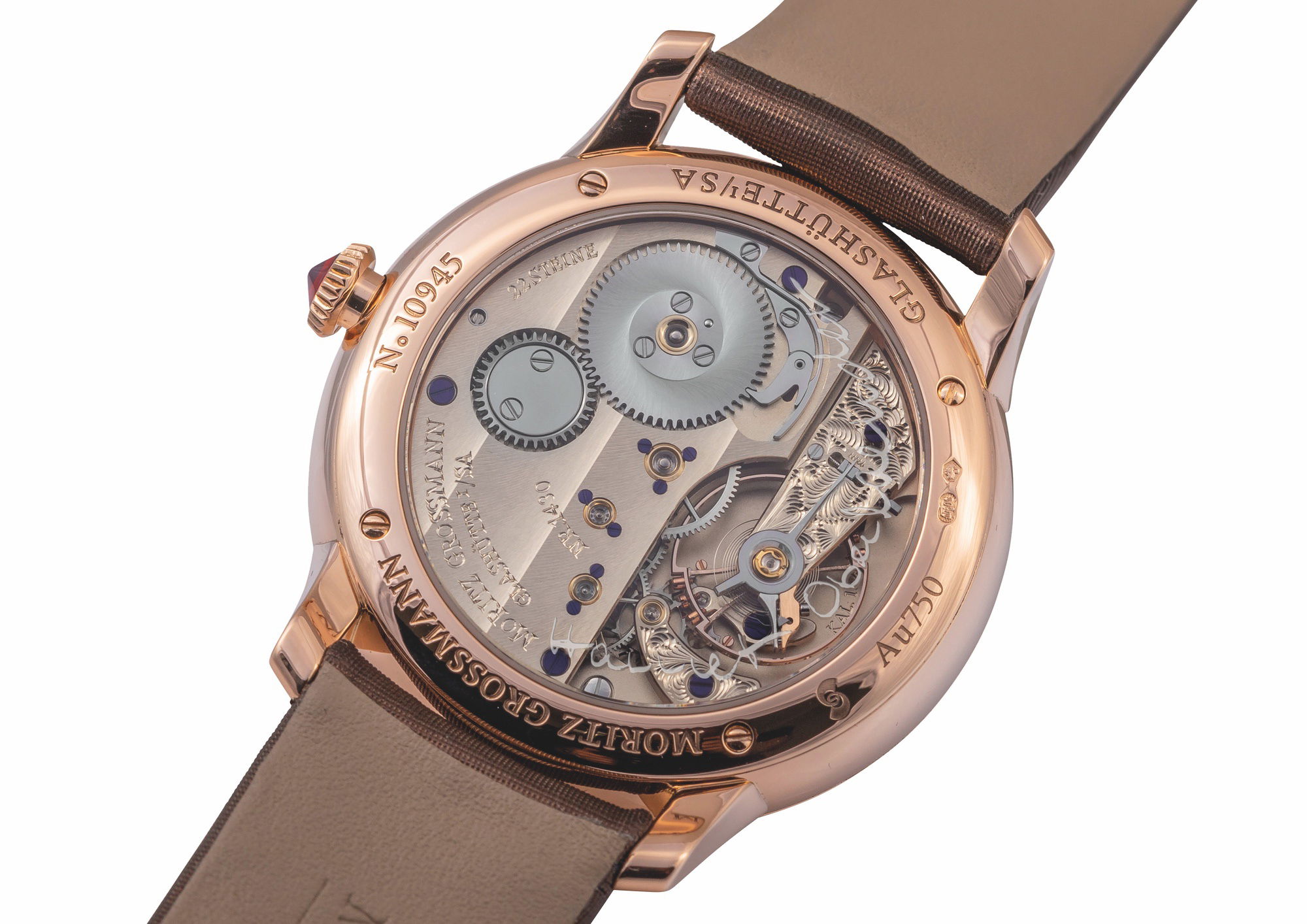 Moritz Grossmann Tefnut Lady Butterfly Rose Gold - View 3