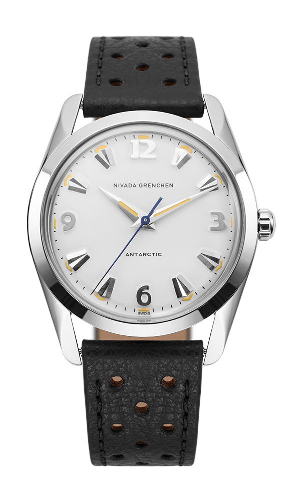 Nivada Grenchen Antarctic 35 White & Beige watch