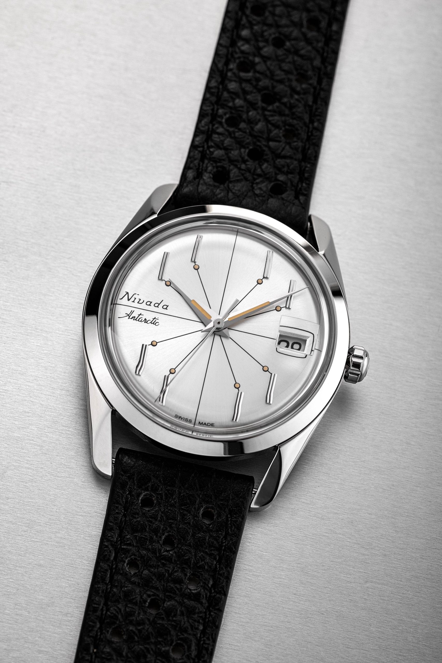 Nivada Grenchen Antarctic Spider 35 Silver - View 3