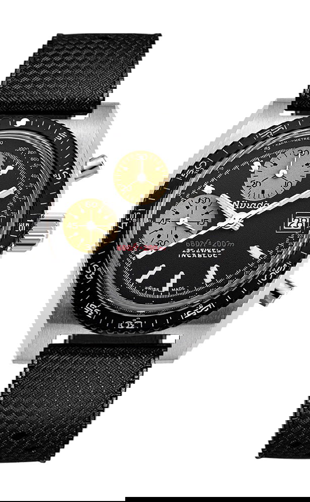 Nivada Grenchen Chronosport White watch