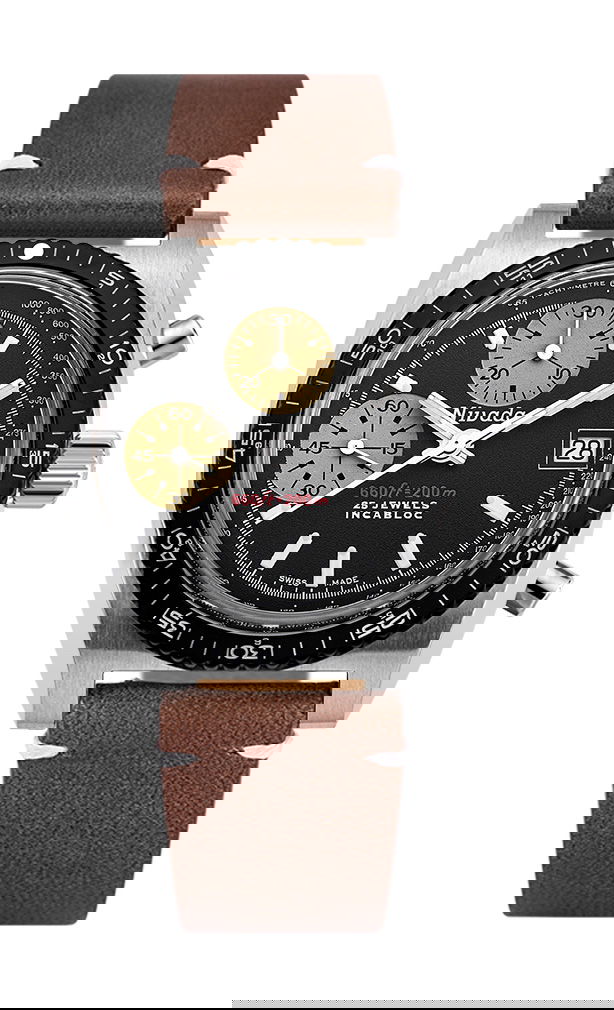 Nivada Grenchen Chronosport White watch