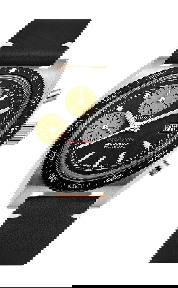 Nivada Grenchen Chronosport White watch