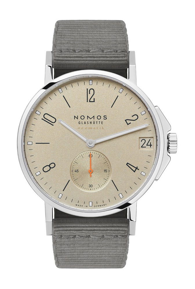 Nomos Glashütte Ahoi neomatik 38 Date Sand watch