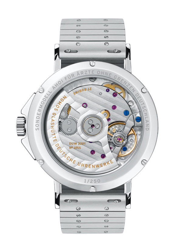 Nomos Glashütte Ahoi neomatik Doctors Without Borders - View 2
