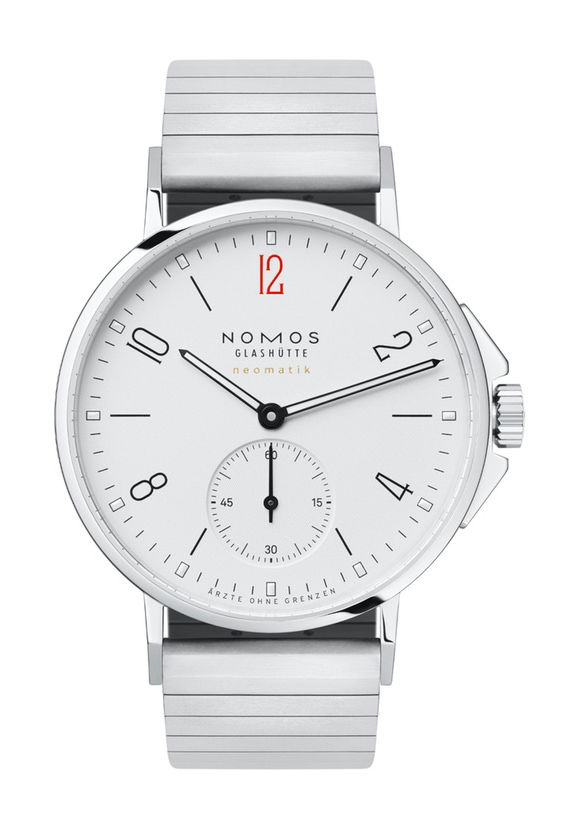 Nomos Glashütte Ahoi neomatik Doctors Without Borders watch