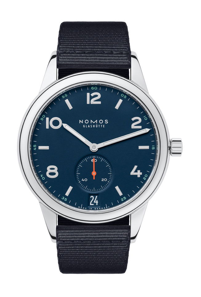 Nomos Glashütte Club Automat Datum Atlantik watch