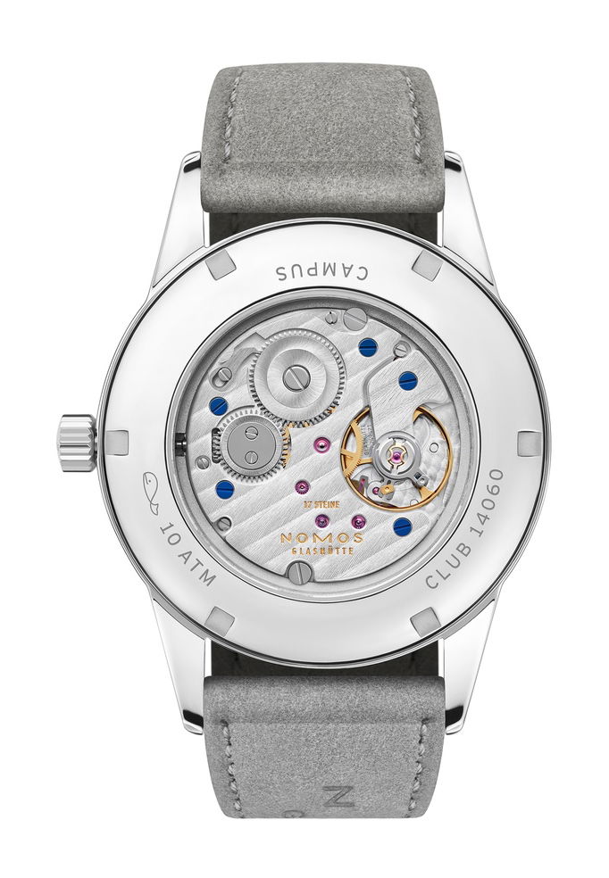 Nomos Glashütte Club Campus 38 Non Endless Blue - View 2