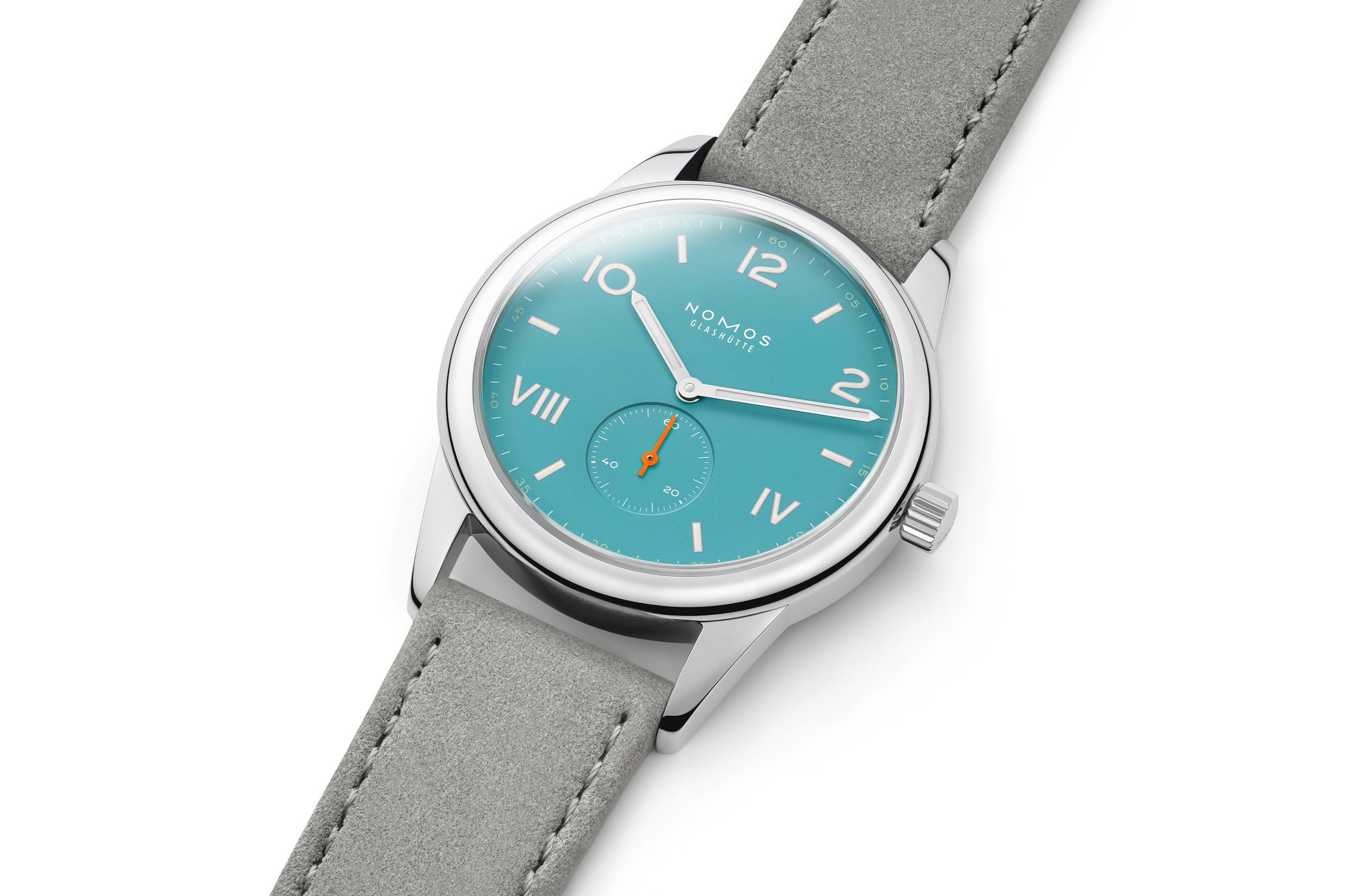 Nomos Glashütte Club Campus 38 Non Endless Blue - View 3