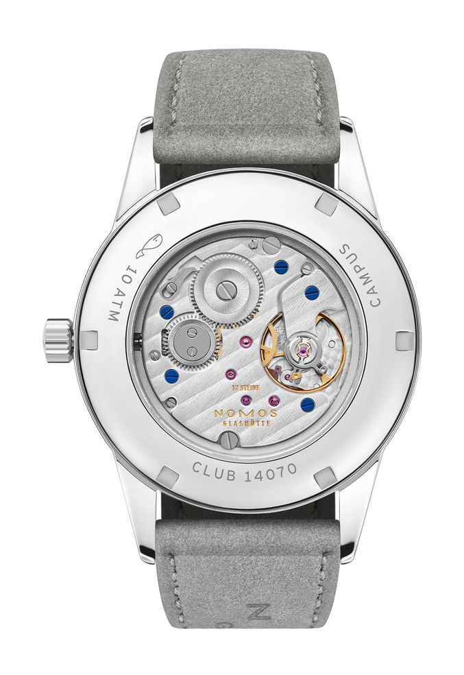 Nomos Glashütte Club Campus 38 Non Stop Red - View 2