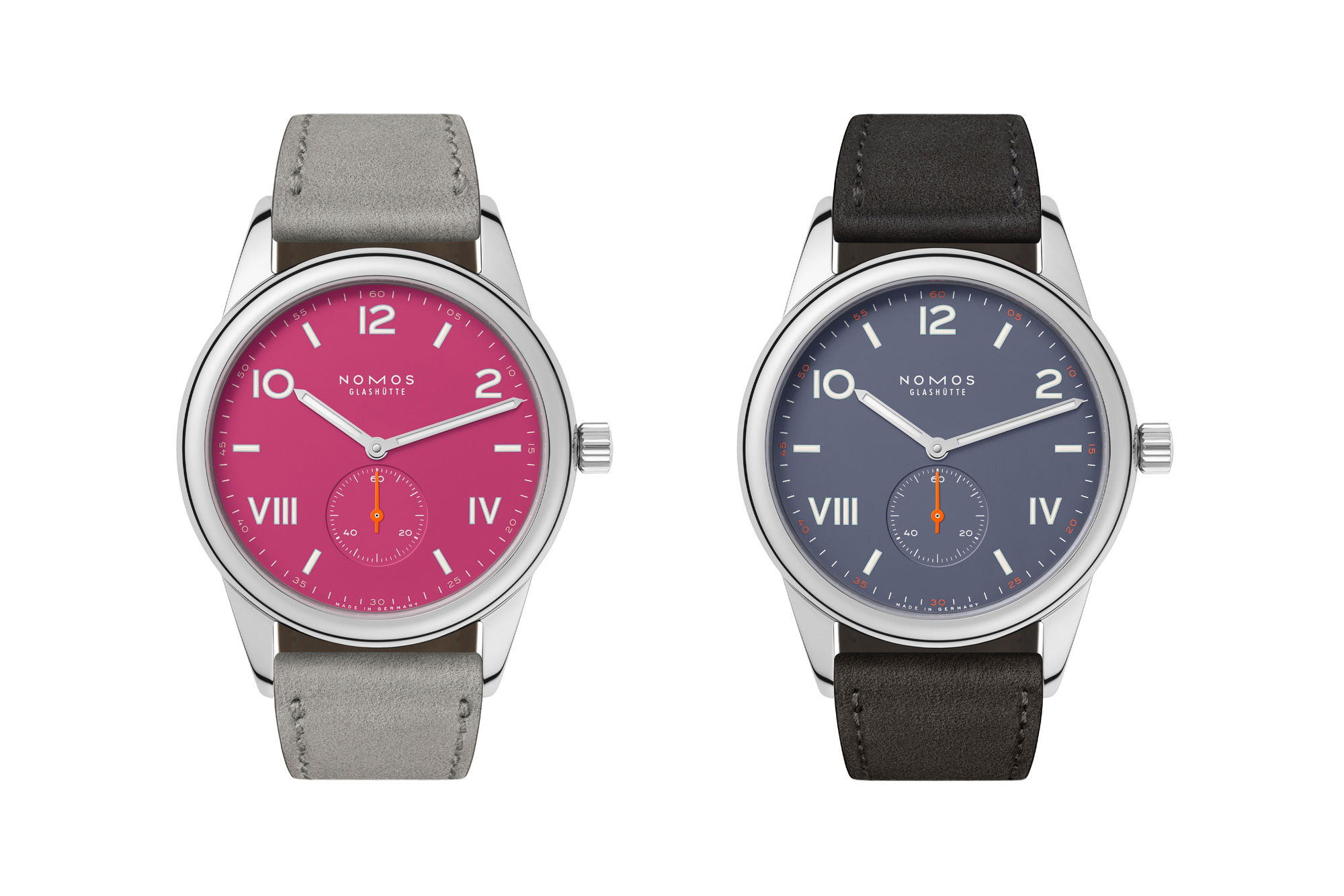Nomos Glashütte Club Campus 36 Blue Purple - View 3