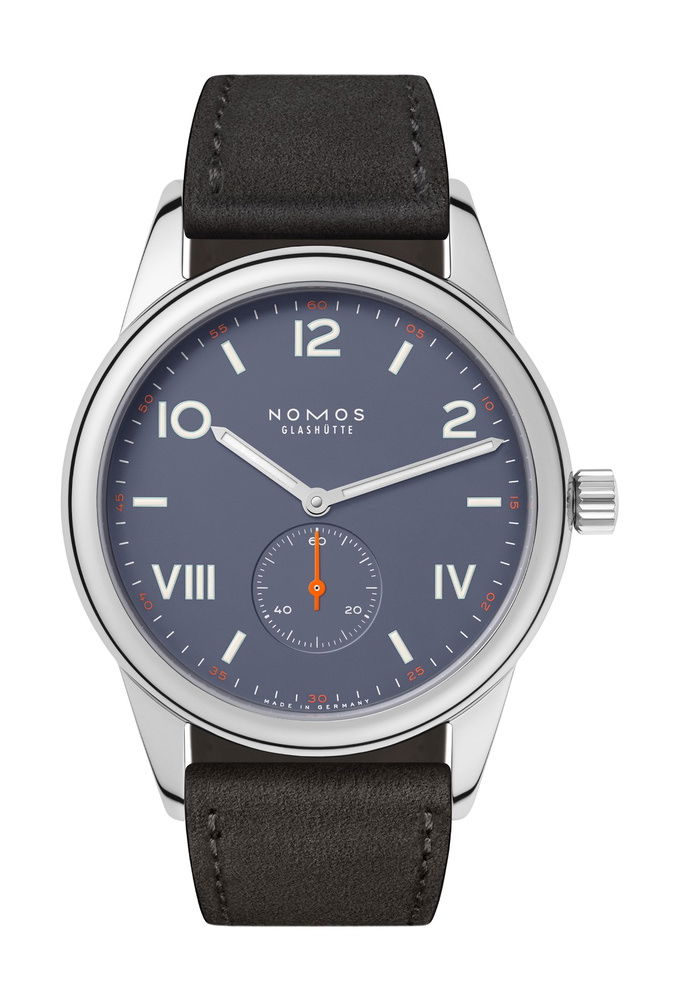 Nomos Glashütte Club Campus 38 Blue Purple watch