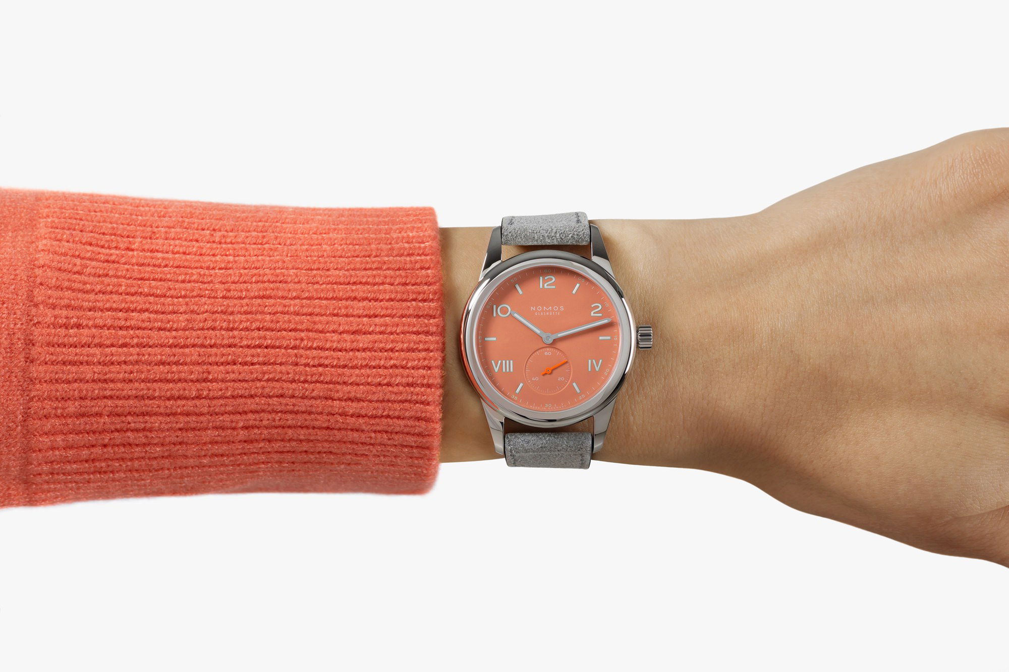 Nomos Glashütte Club Campus 36 Cream Coral - View 2