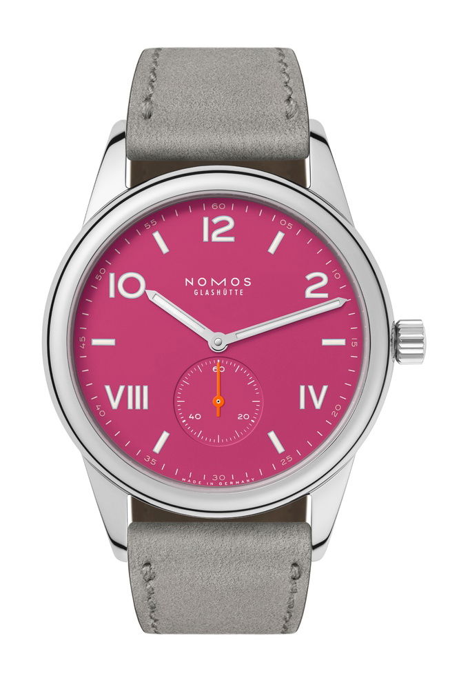 Nomos Glashütte Club Campus 38 Deep Pink watch
