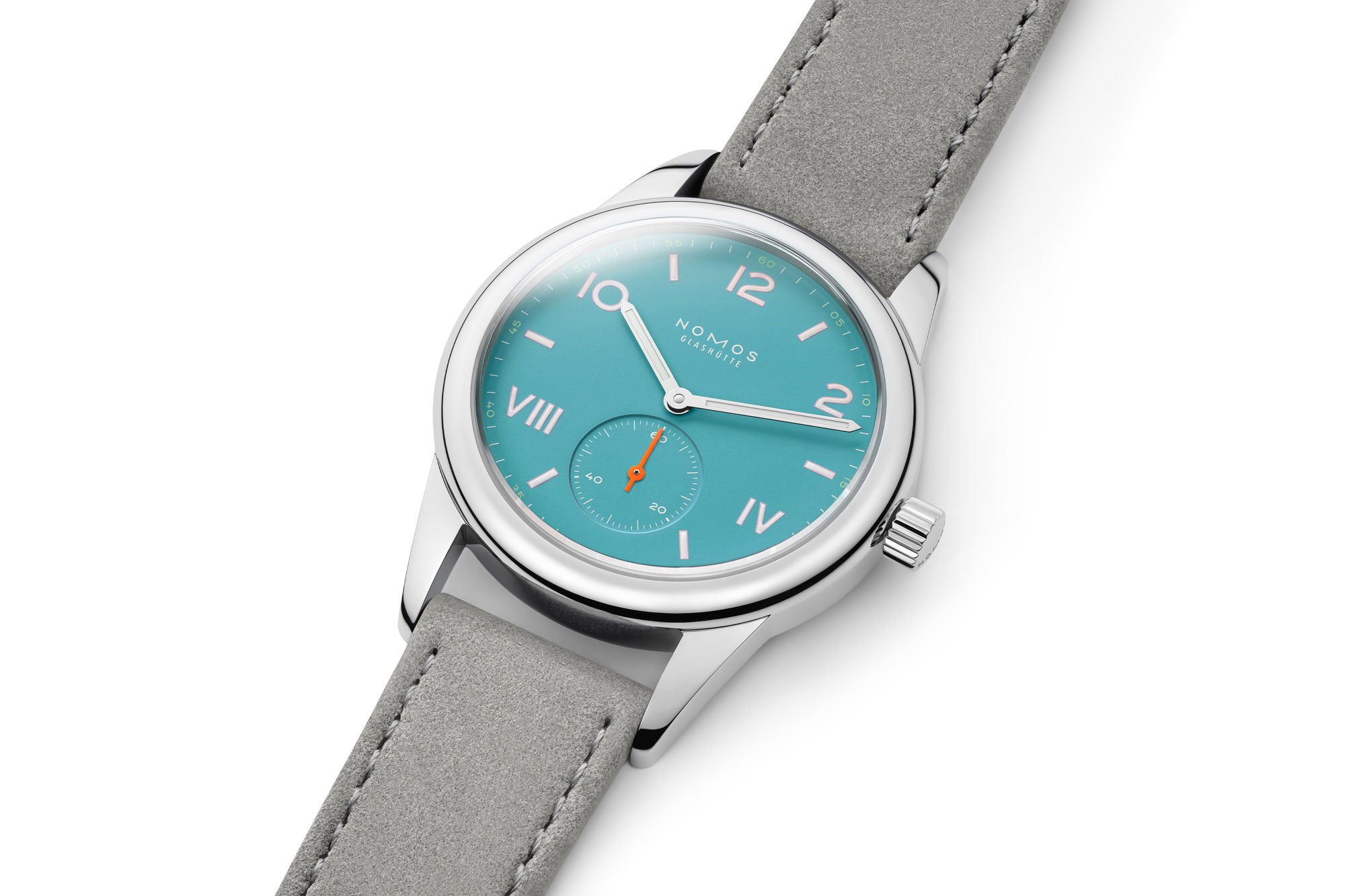 Nomos Glashütte Club Campus 36 Endless Blue - View 3