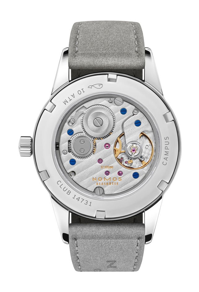 Nomos Glashütte Club Campus 36 Endless Blue - View 2