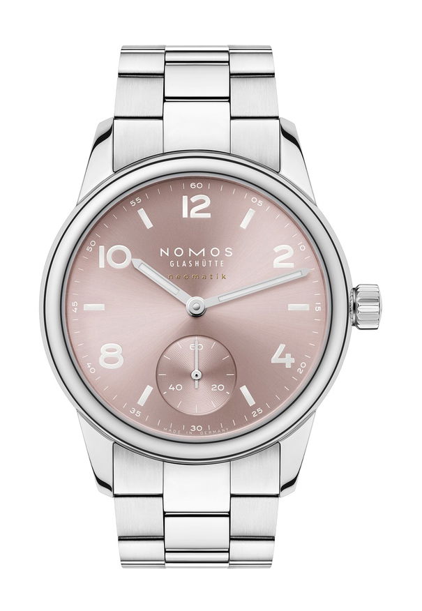 Nomos Glashütte Club Sport neomatik 34 rosé watch