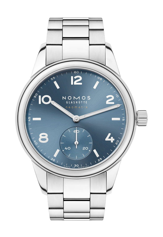 Nomos Glashütte Club Sport neomatik 37 polar watch