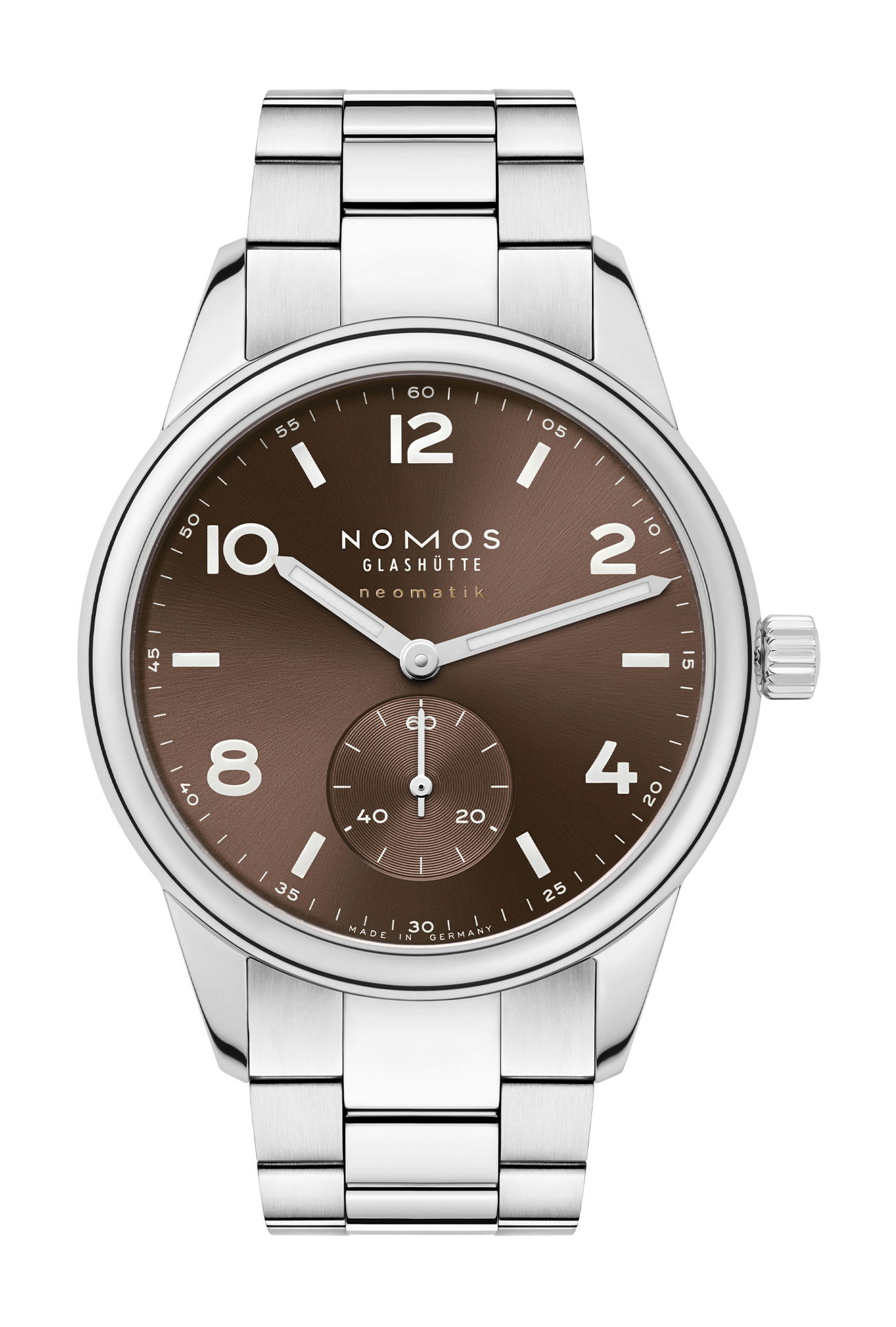 Nomos Glashütte Club Sport neomatik 39 tobacco watch