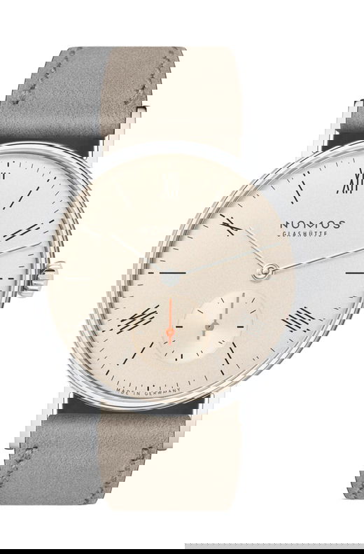 Nomos Glashütte Ludwig 33 champagne watch