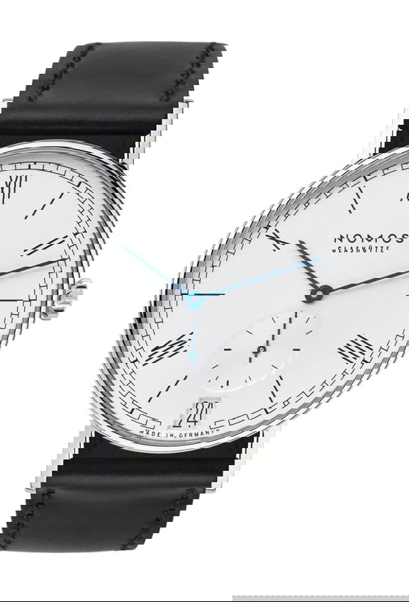 Nomos Glashütte Ludwig 38 date watch