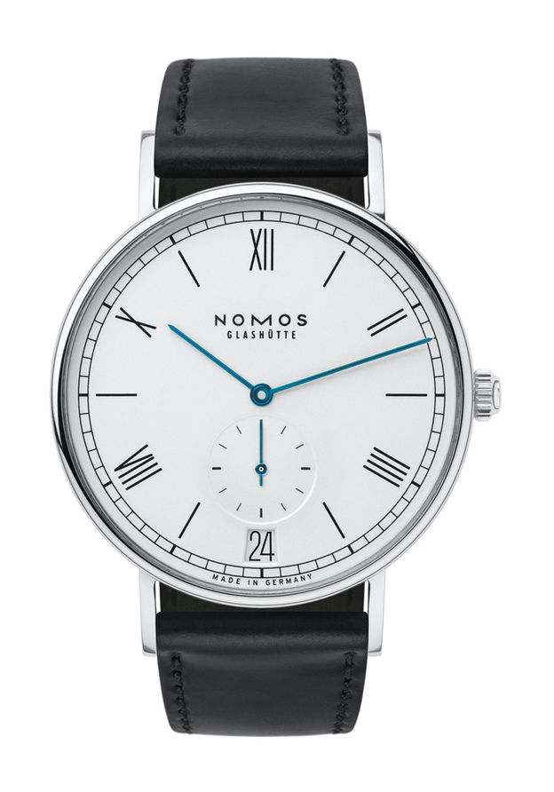 Nomos Glashütte Ludwig automatic date watch