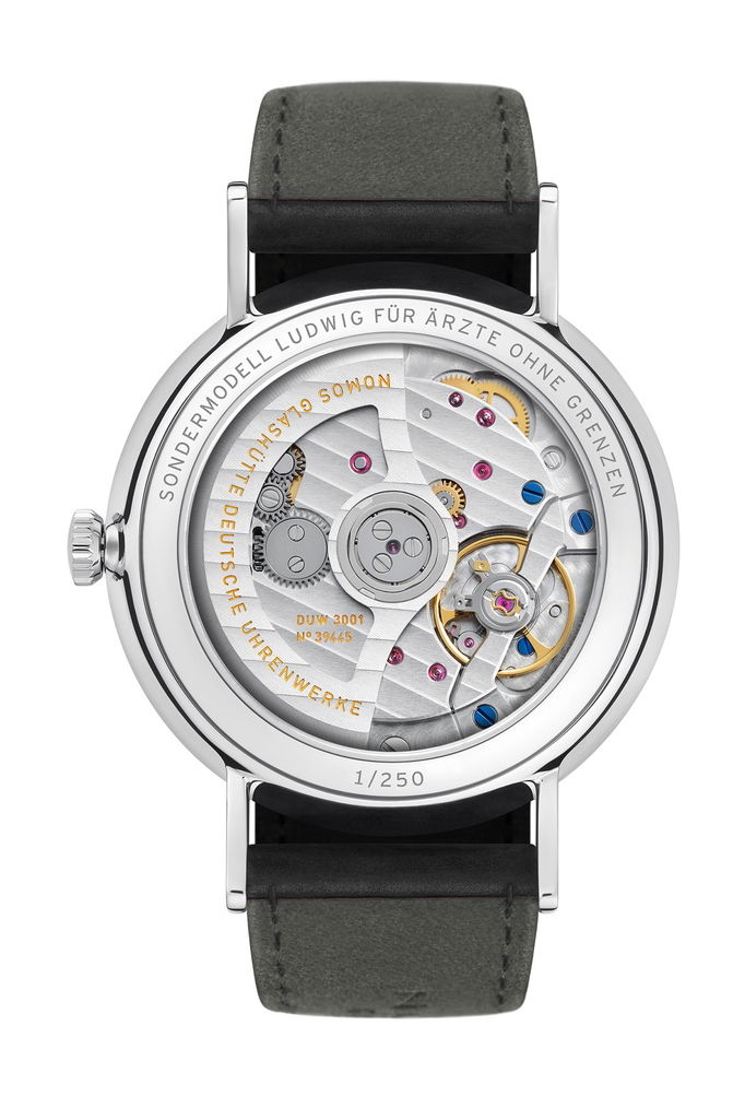 Nomos Glashütte Ludwig neomatik 39 Doctors Without Borders - View 3