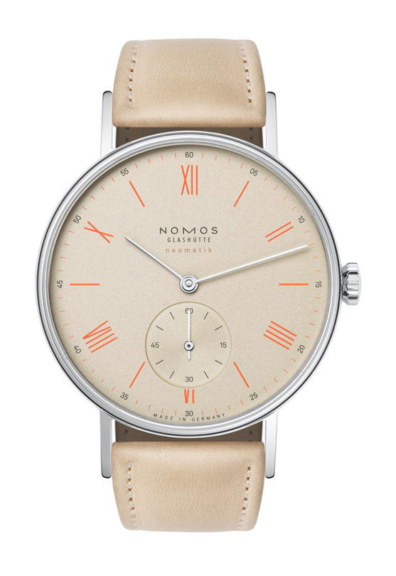 Nomos Glashütte Ludwig neomatik champagne watch