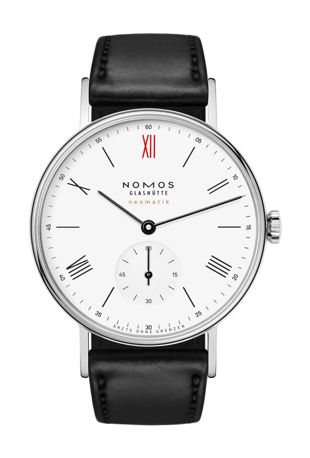 Nomos Glashütte Ludwig neomatik Doctors Without Borders watch