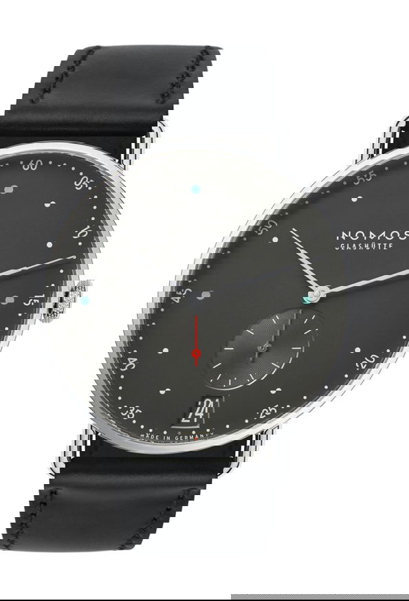 Nomos Glashütte Metro 38 date urban gray watch