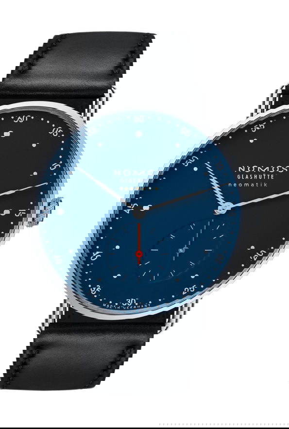 Nomos Glashütte Metro neomatik 39 midnight blue watch