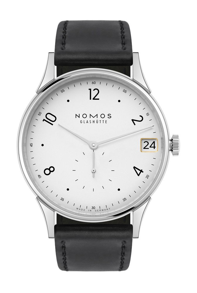 Nomos Glashütte Minimatik 39 date watch