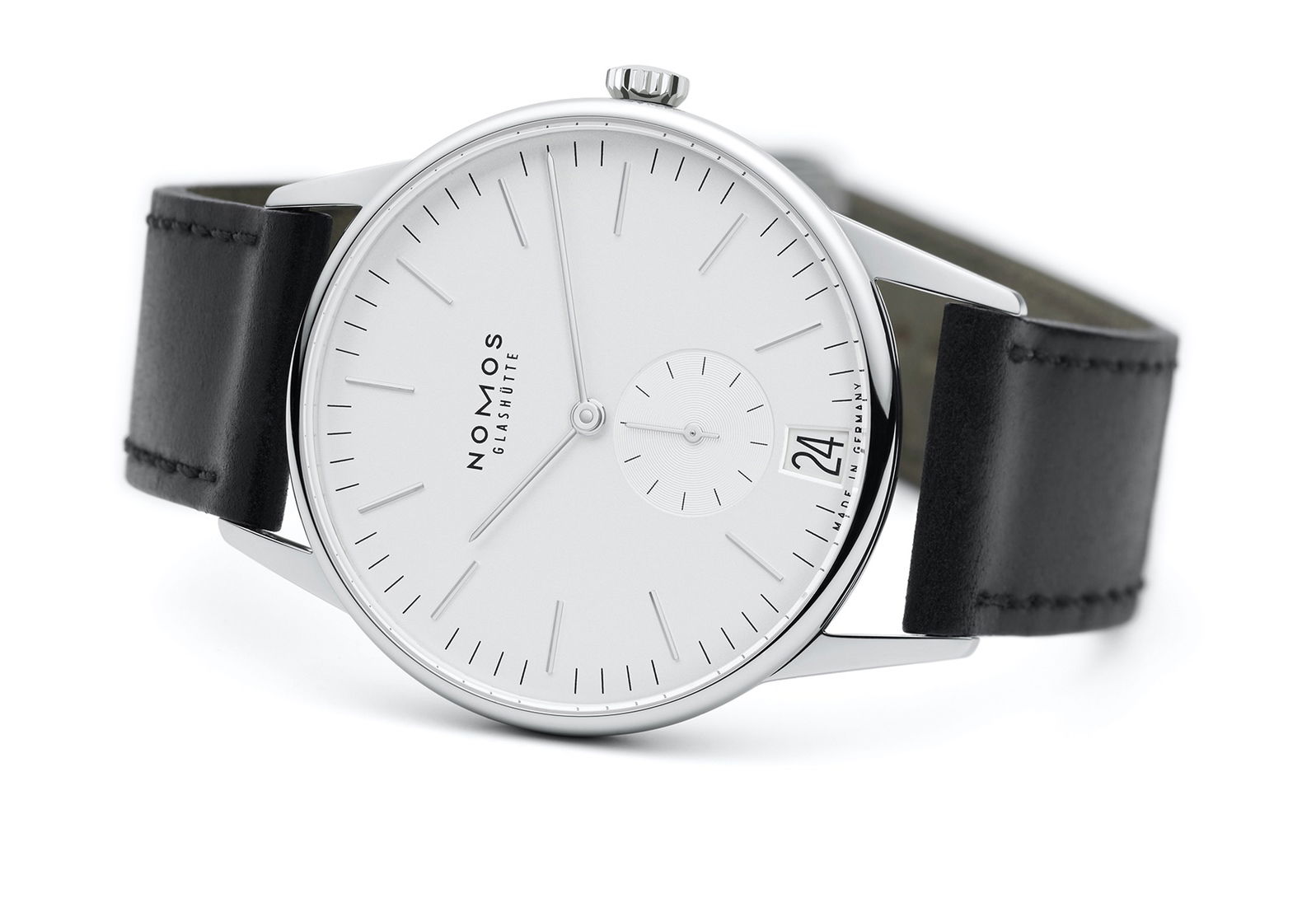 Nomos Glashütte Orion 38 date white - View 2