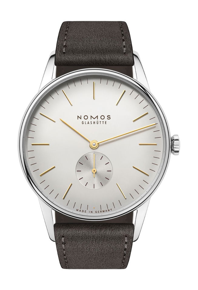 Nomos Glashütte Orion 38 Silver watch