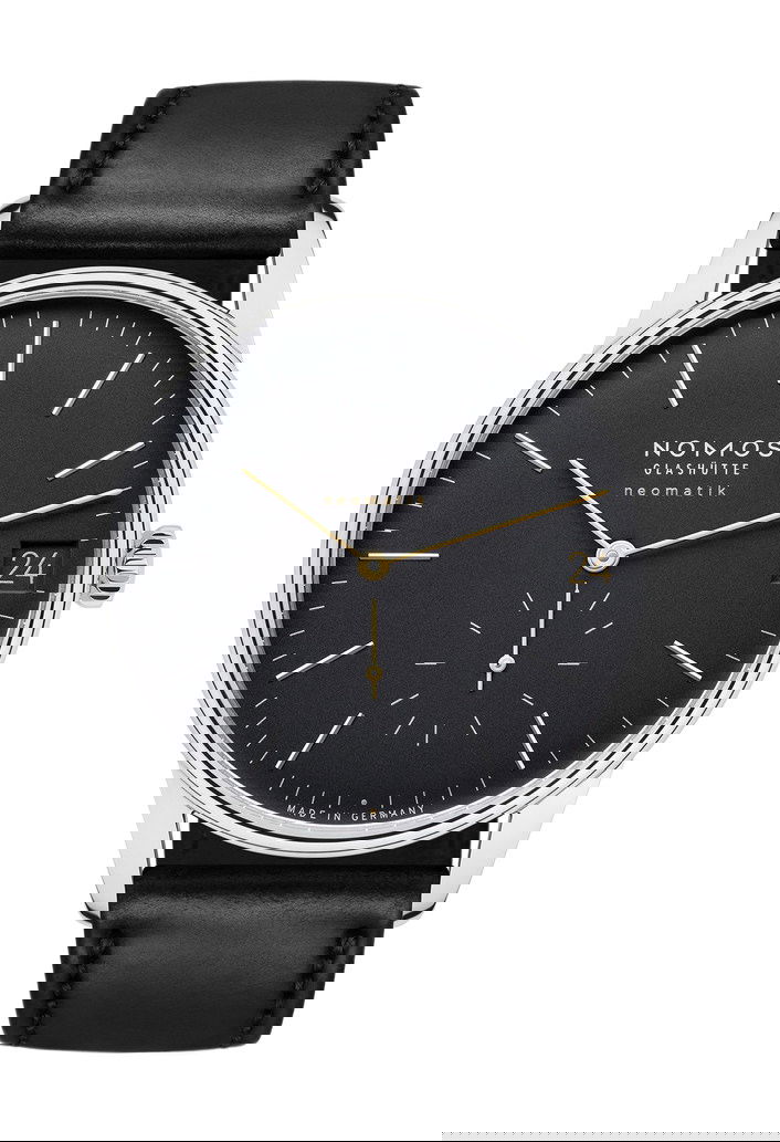 Nomos Glashütte Orion neomatik 41 date new black watch