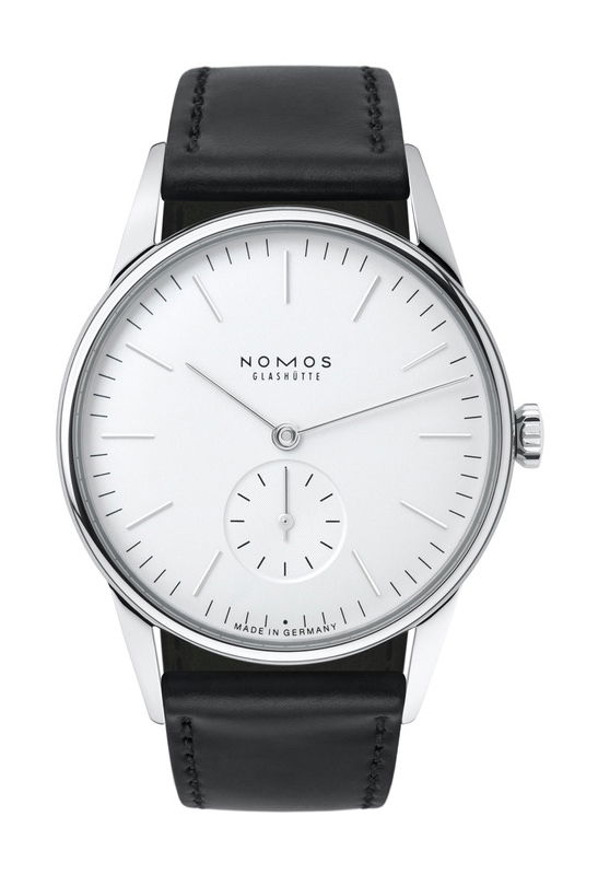 Nomos Glashütte Orion white watch
