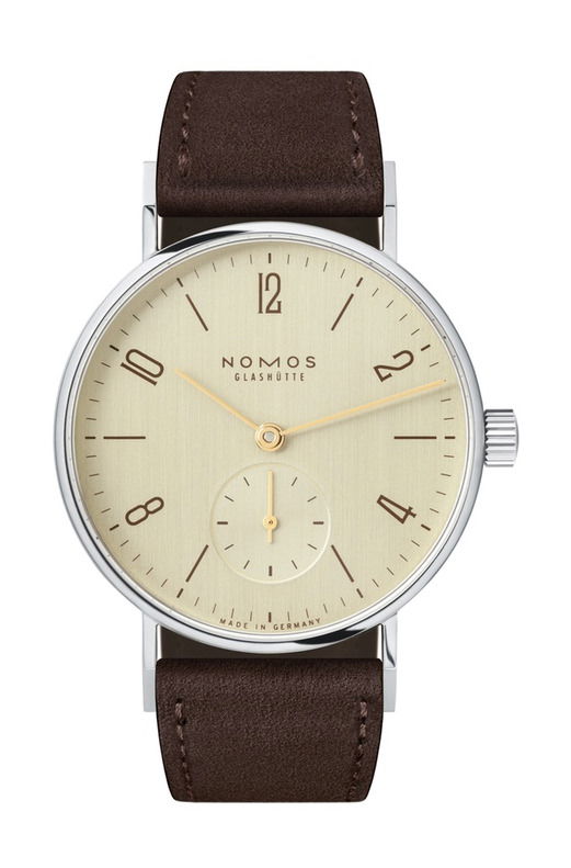 Nomos Glashütte Tangente 33 karat watch