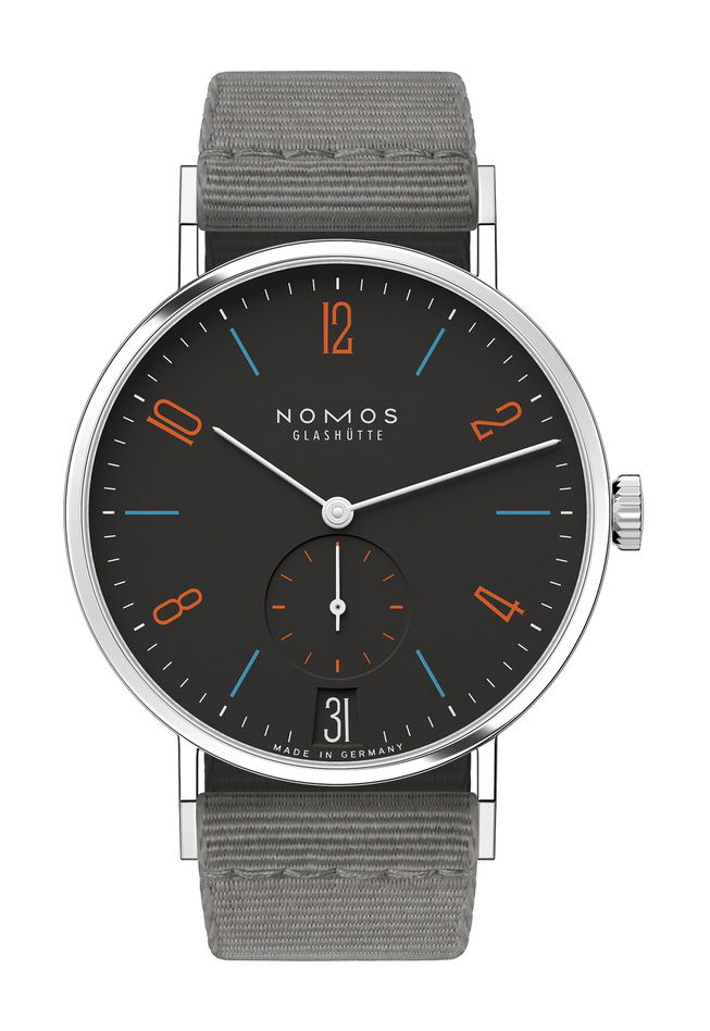 Nomos Glashütte Tangente 38 Dunkelbunt watch