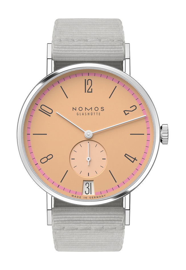 Nomos Glashütte Tangente 38 Pastell watch