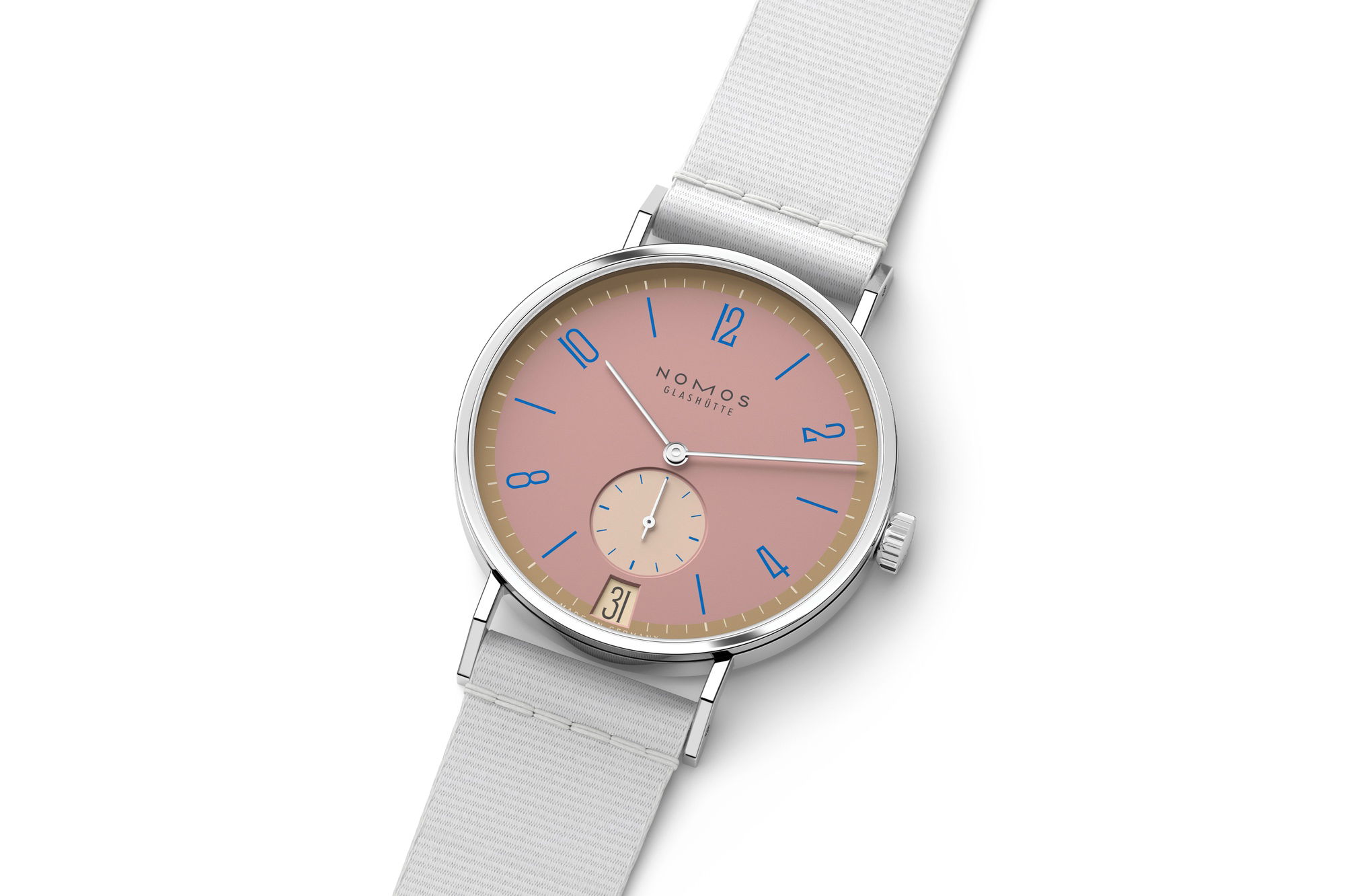 Nomos Glashütte Tangente 38 Pompadour - View 2