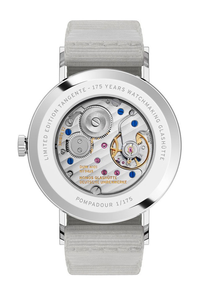 Nomos Glashütte Tangente 38 Pompadour - View 3