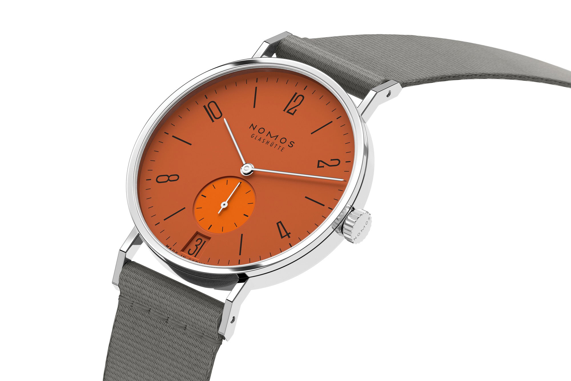 Nomos Glashütte Tangente 38 Poporange - View 3