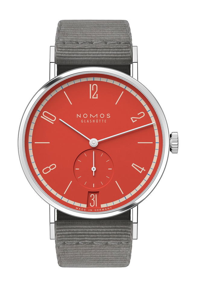 Nomos Glashütte Tangente 38 Rambazamba watch
