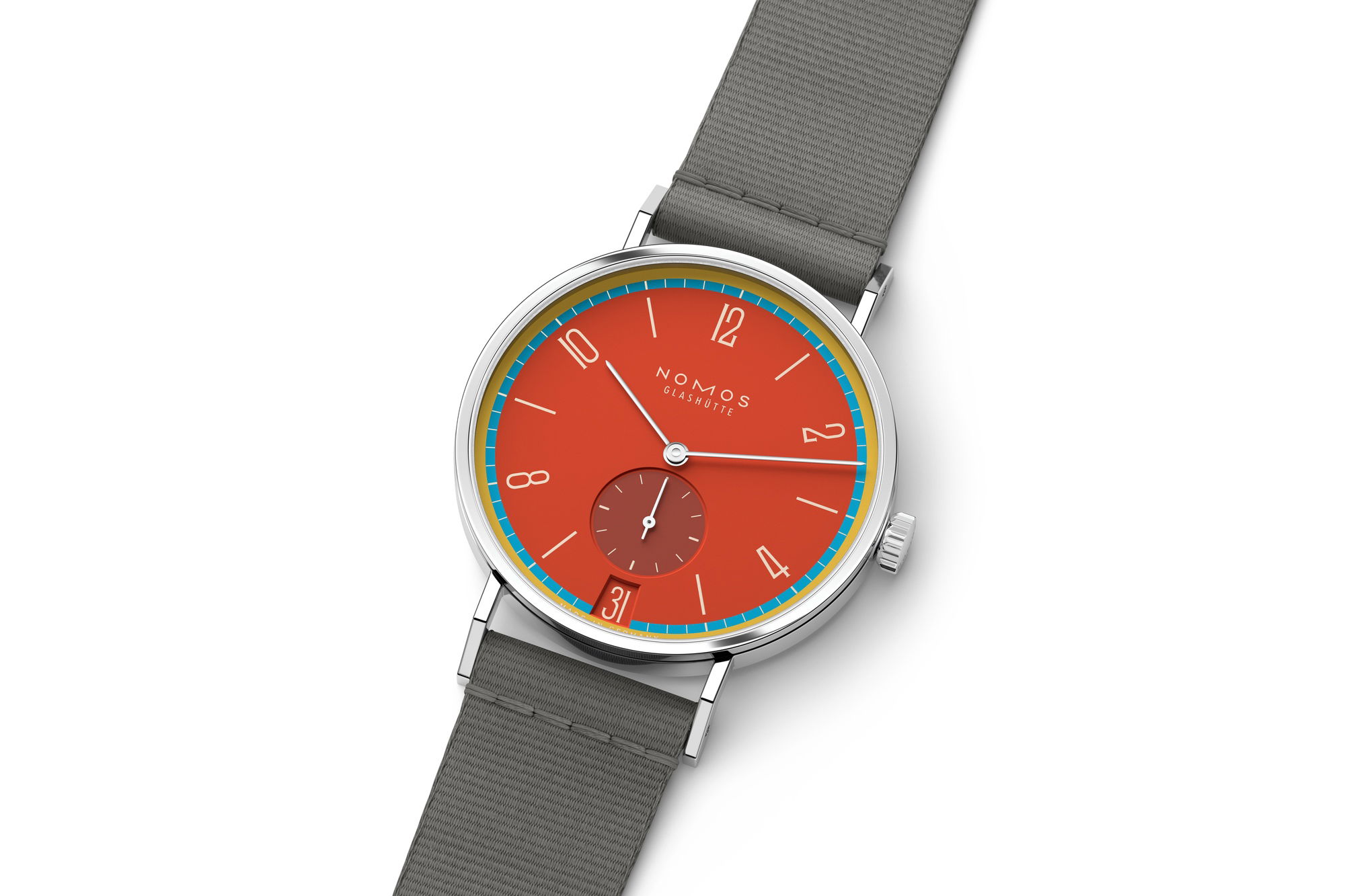 Nomos Glashütte Tangente 38 Sportbunt - View 3