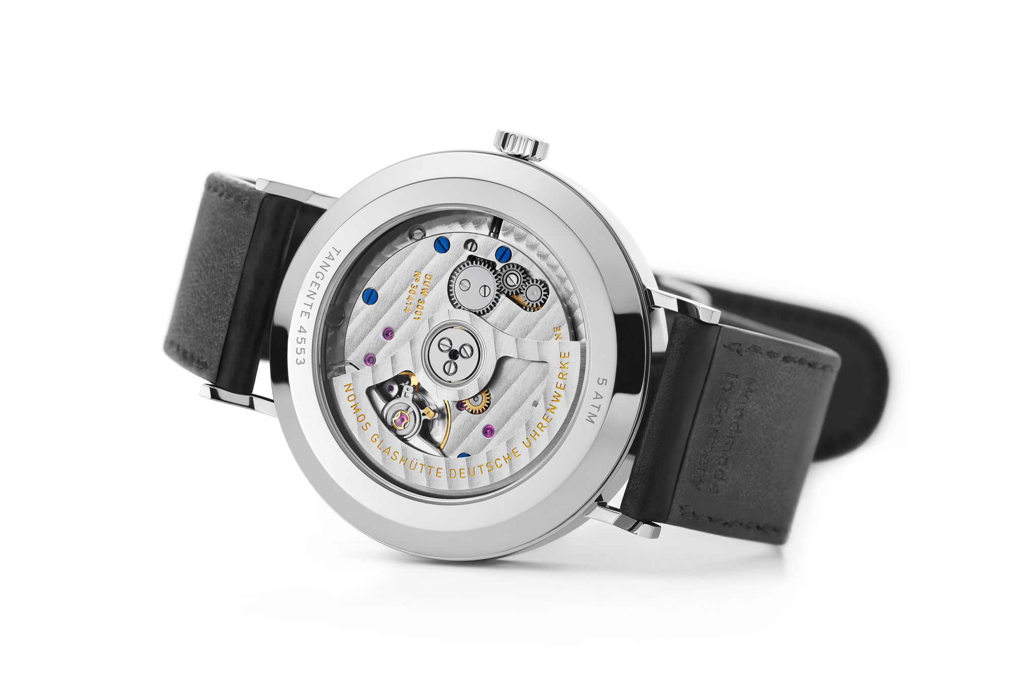 Nomos Glashütte Tangente neomatik 39 Blue Gold - View 3