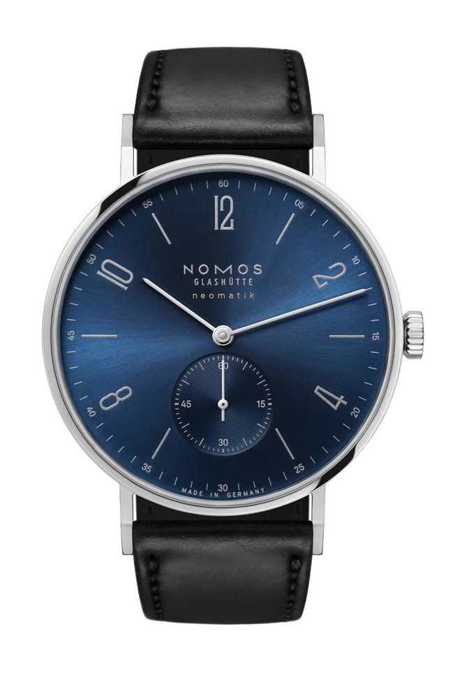 Nomos Glashütte Tangente neomatik 39 Blue Gold watch