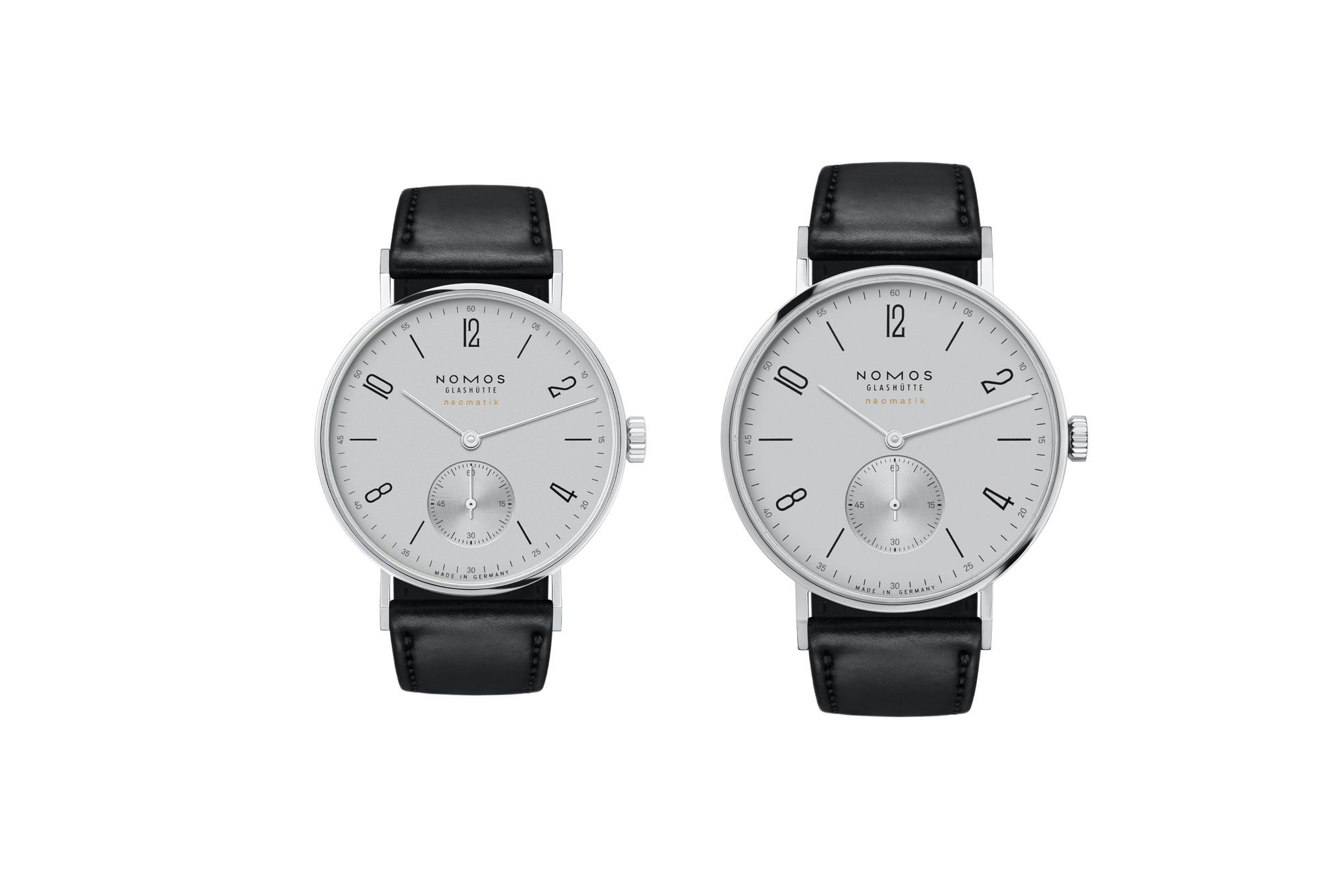 Nomos Glashütte Tangente neomatik 39 platinum gray - View 2